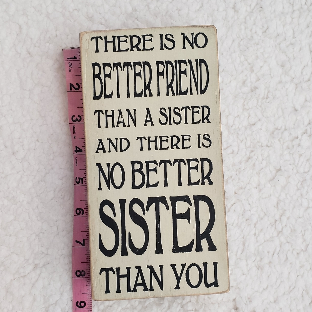 Sister wall art